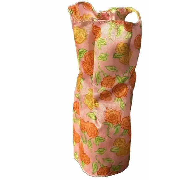 Barbie Dress Up summer garden Pink Floral Dress Sleeveless Barbiecore Vgt - Picture 2 of 8